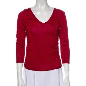 Moschino V-Neck Top - Size XS